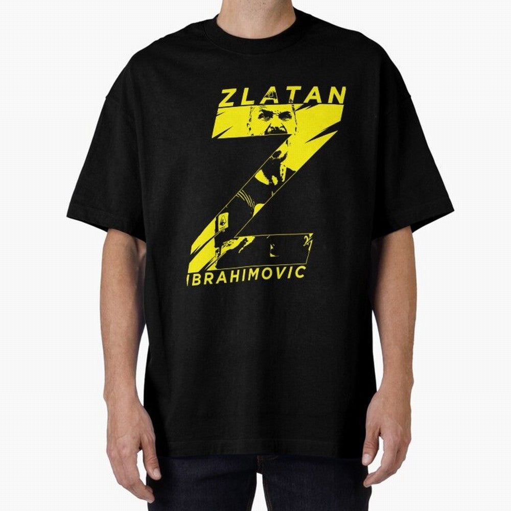 Zlatan Ibrahimovic Swedish God Gjq588 Oversized T-Shirt Represent Fans Who Live for Global Football Passion for FIFA World Cup 2026 Group Stage, Made for Messi, Neymar and Mbappe, France and Portugal, Football Festival Excitement, Trophy Ambitions,