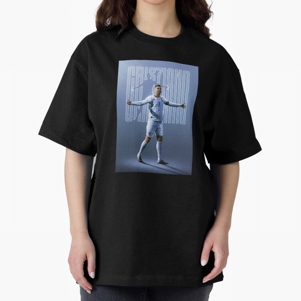 Football Royalty: Cristiano Ronaldo Oversized T-Shirt Build the FIFA World Cup 2026 USA Canada Mexico Journey through Messi, Neymar and Mbappe Highlights, England and Germany Pride, Game Day Rituals, Football Legends, Country Pride and the Road to