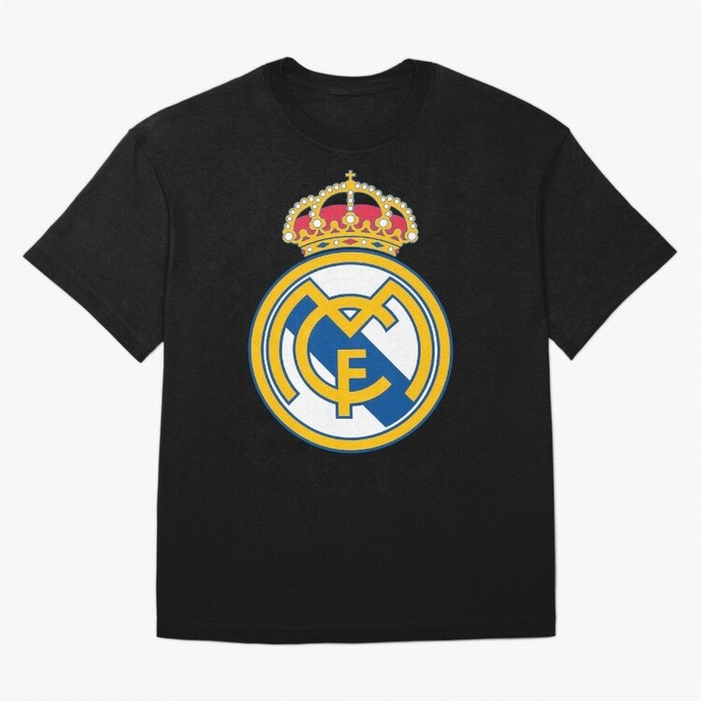 The Madrid CF Oversized T-Shirt Feel the Trophy Chase of Global Football Passion for FIFA World Cup 2026 USA Canada Mexico, Driven by Messi, Neymar and Mbappe, France and Portugal, Goal Celebration Energy, Supporter Heritage, Football Icons and
