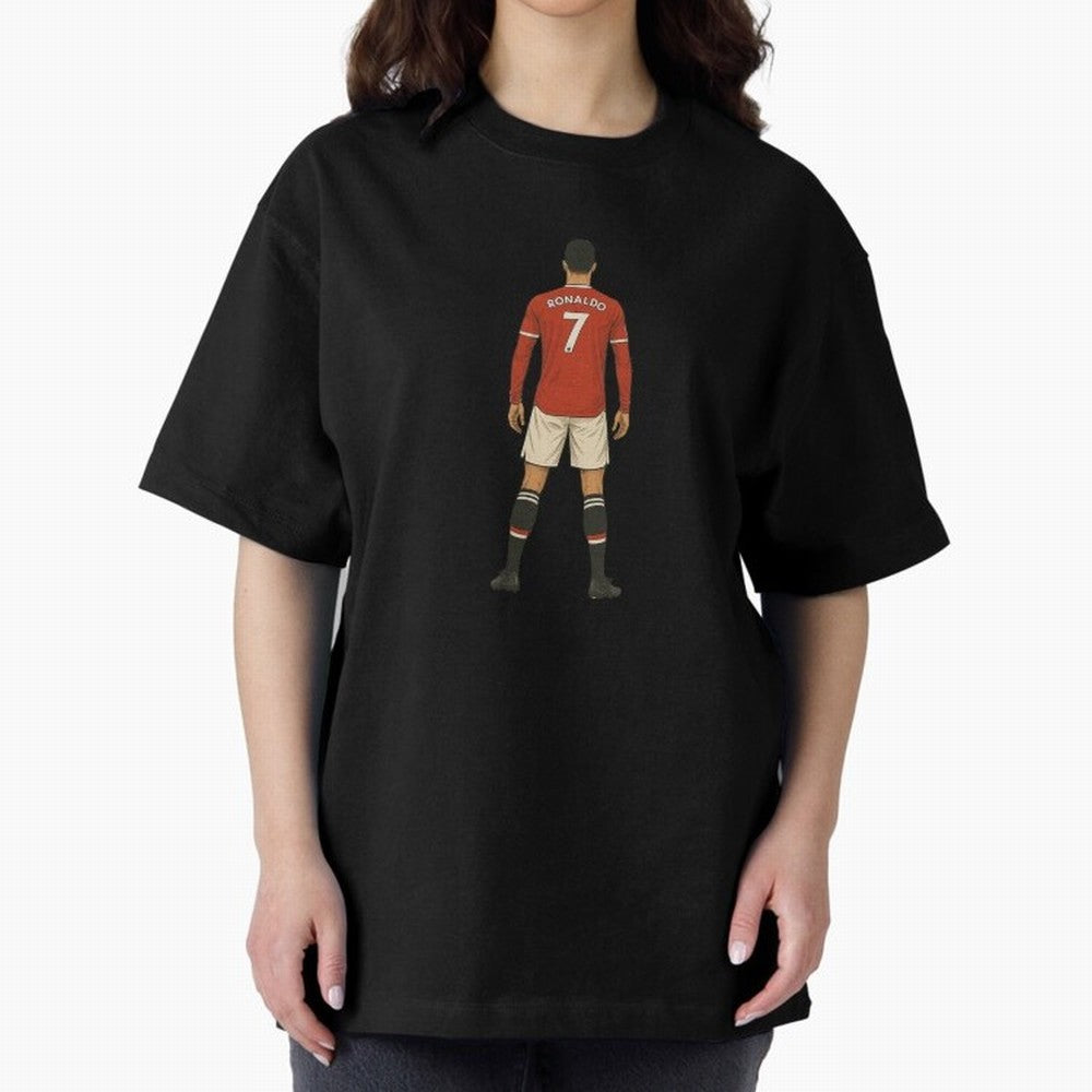 Ronaldo Oversized T-Shirt Join the Global Buzz around FIFA World Cup 2026 with Messi and Cristiano Ronaldo, Spain Energy, Sports Nostalgia, International Competition, Famous Players and Unforgettable Victories; Built for Supporters Chasing Trophy
