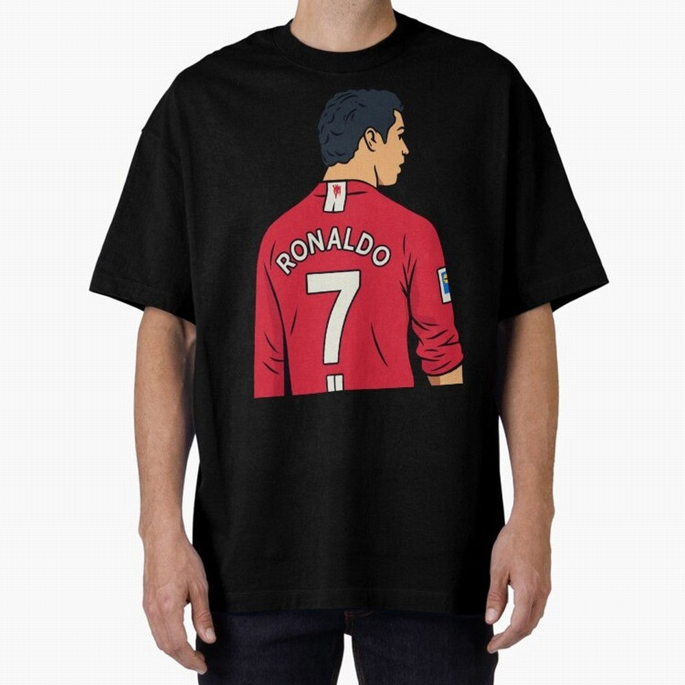 Cristiano Ronaldo Oversized T-Shirt Show Your Tournament Heart for FIFA World Cup 2026 Group Stage Built around Messi, Portugal, Spain and Germany Energy, Sports Nostalgia, International Competition, Famous Players and Unforgettable Victories;