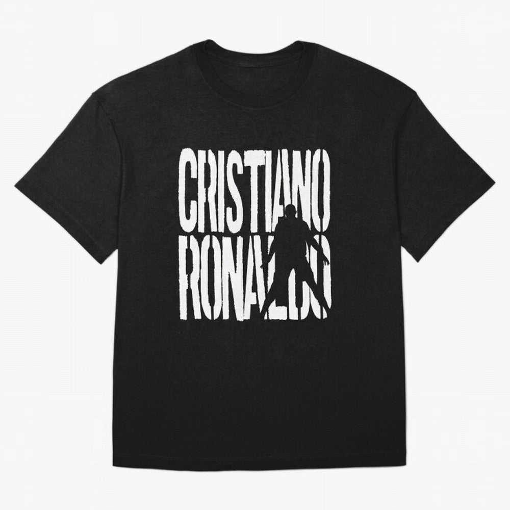 Retro Football Celebration Silhouette Poster For Men And Gift For Soccer Fans Oversized T-Shirt Celebrate the Road through Global Football Passion for FIFA World Cup 2026 Group Stage, Capturing Neymar, Haaland and Cristiano Ronaldo, England and