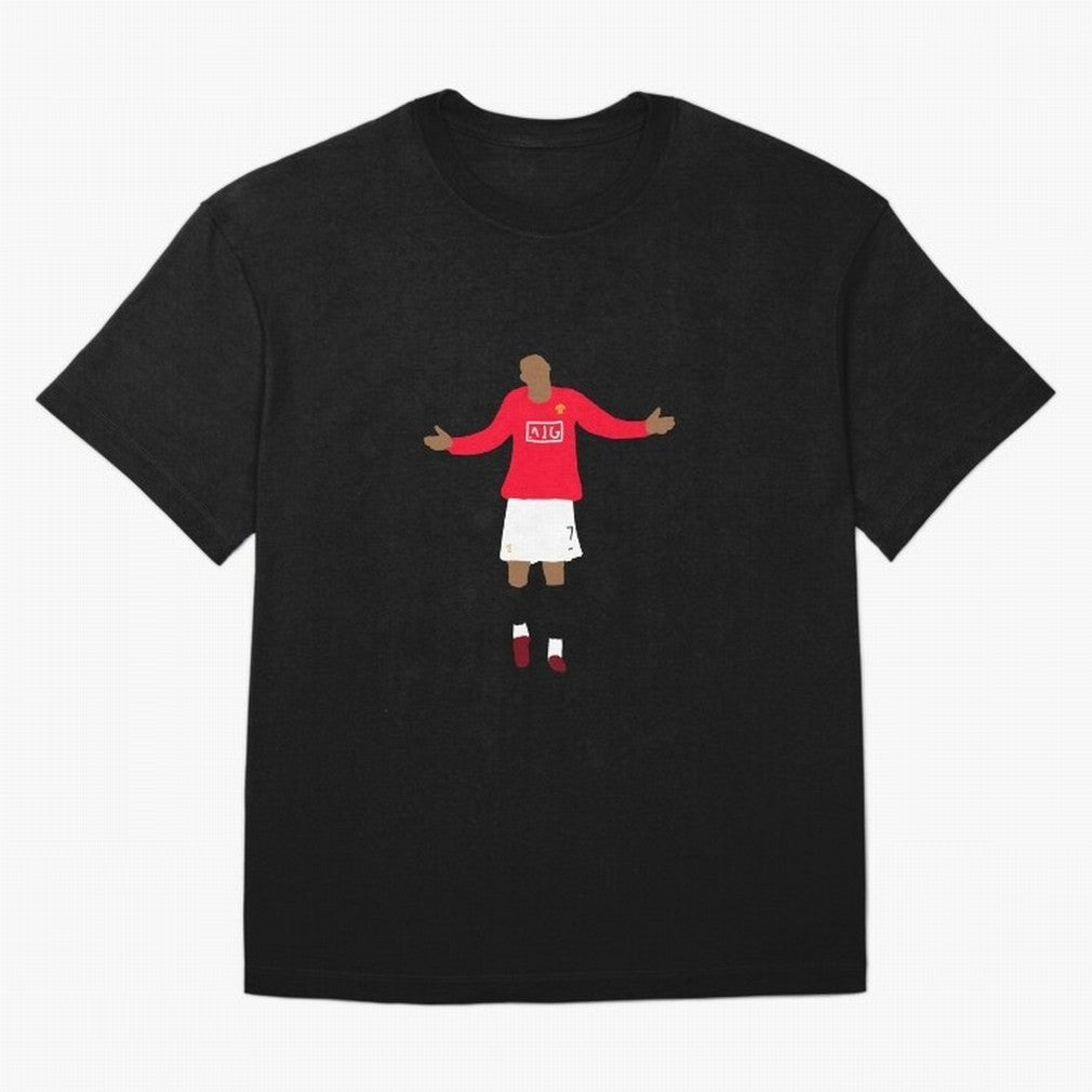 Cristiano Ronaldo Goal Celebration Illustration Oversized T-Shirt Carry the FIFA World Cup 2026 Group Stage Journey through Neymar, Haaland and Cristiano Ronaldo Highlights, France Pride, Goal Celebration Energy, Supporter Heritage, Football Icons