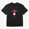 Cristiano Ronaldo Goal Celebration Illustration Oversized T-Shirt Carry the FIFA World Cup 2026 Group Stage Journey through Neymar, Haaland and Cristiano Ronaldo Highlights, France Pride, Goal Celebration Energy, Supporter Heritage, Football Icons