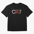 CR7 Portugal Colors Poster For Football Fans, Gift For Soccer Lovers Oversized T-Shirt Get Ready for FIFA World Cup 2026 Group Stage for Fans of Neymar, Haaland and Cristiano Ronaldo and Germany, Bringing Game Day Rituals, Football Legends, Country