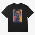 Cristiano Ronaldo illustration Oversized T-Shirt Elevate the FIFA World Cup 2026 USA Canada Mexico Journey through Cristiano Ronaldo Highlights, Brazil, Portugal and Argentina Pride, Vintage Soccer Flavor, Modern Football Stars, National Flags and