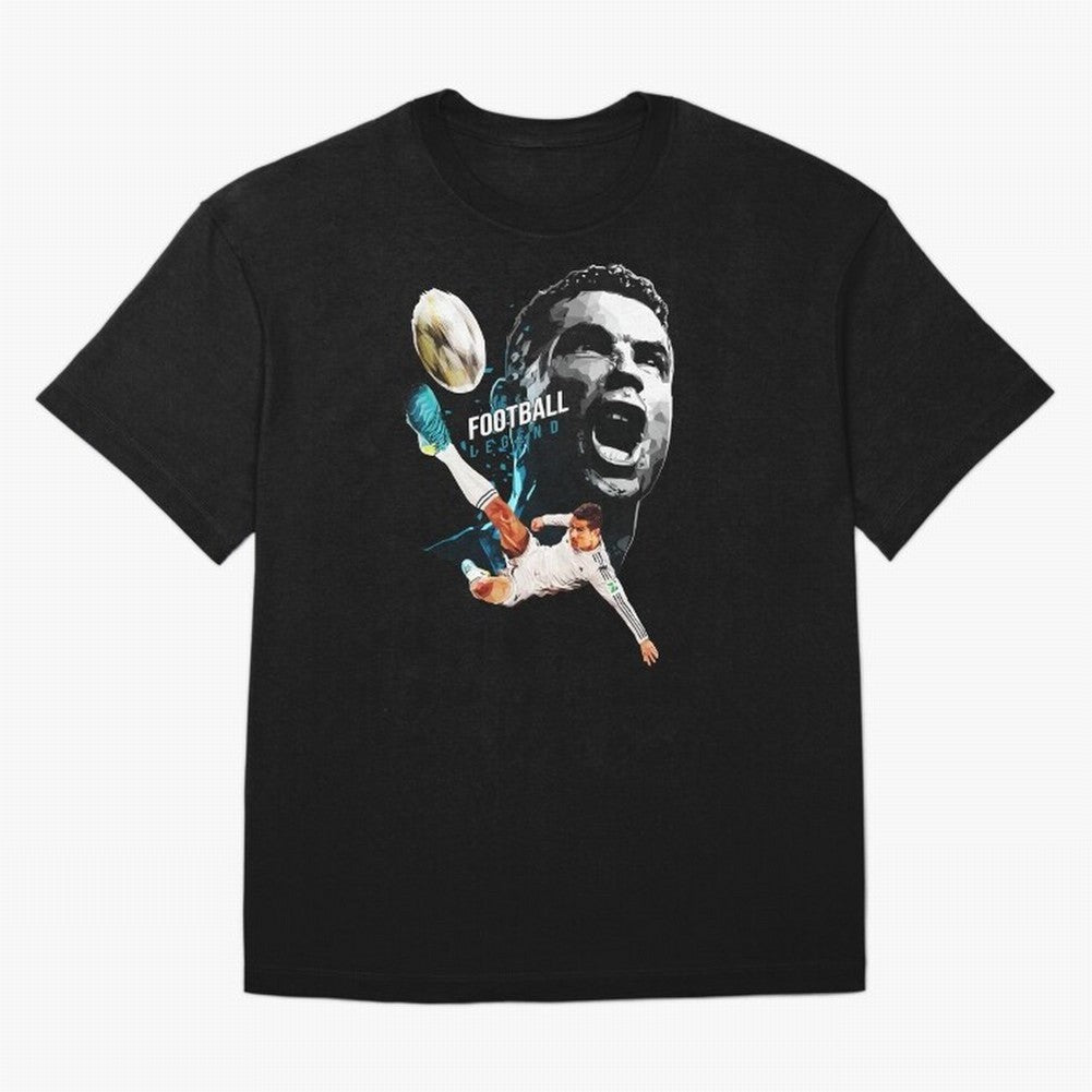 Cristiano Ronaldo Oversized T-Shirt Join Global Football Passion for FIFA World Cup 2026 USA Canada Mexico, with Mbappe, England, France and Netherlands, Football Passion, Legendary Performances, Festival Vibes and Supporter Community; Made for