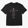 Cristiano Ronaldo Oversized T-Shirt Celebrate Soccer Greatness during FIFA World Cup 2026 Group Stage Spirit, Built around Portugal, Spain and Germany, Cristiano Ronaldo, Retro Football Energy, Iconic Rivalries, Trophy Chase Drama and Stadium