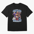 CR7 Oversized T-Shirt Represent Fans Who Live for FIFA World Cup 2026 USA Canada Mexico Driven by Messi, CR7 and Mbappe, England and Germany Energy, Sports Nostalgia, International Competition, Famous Players and Unforgettable Victories; Perfect