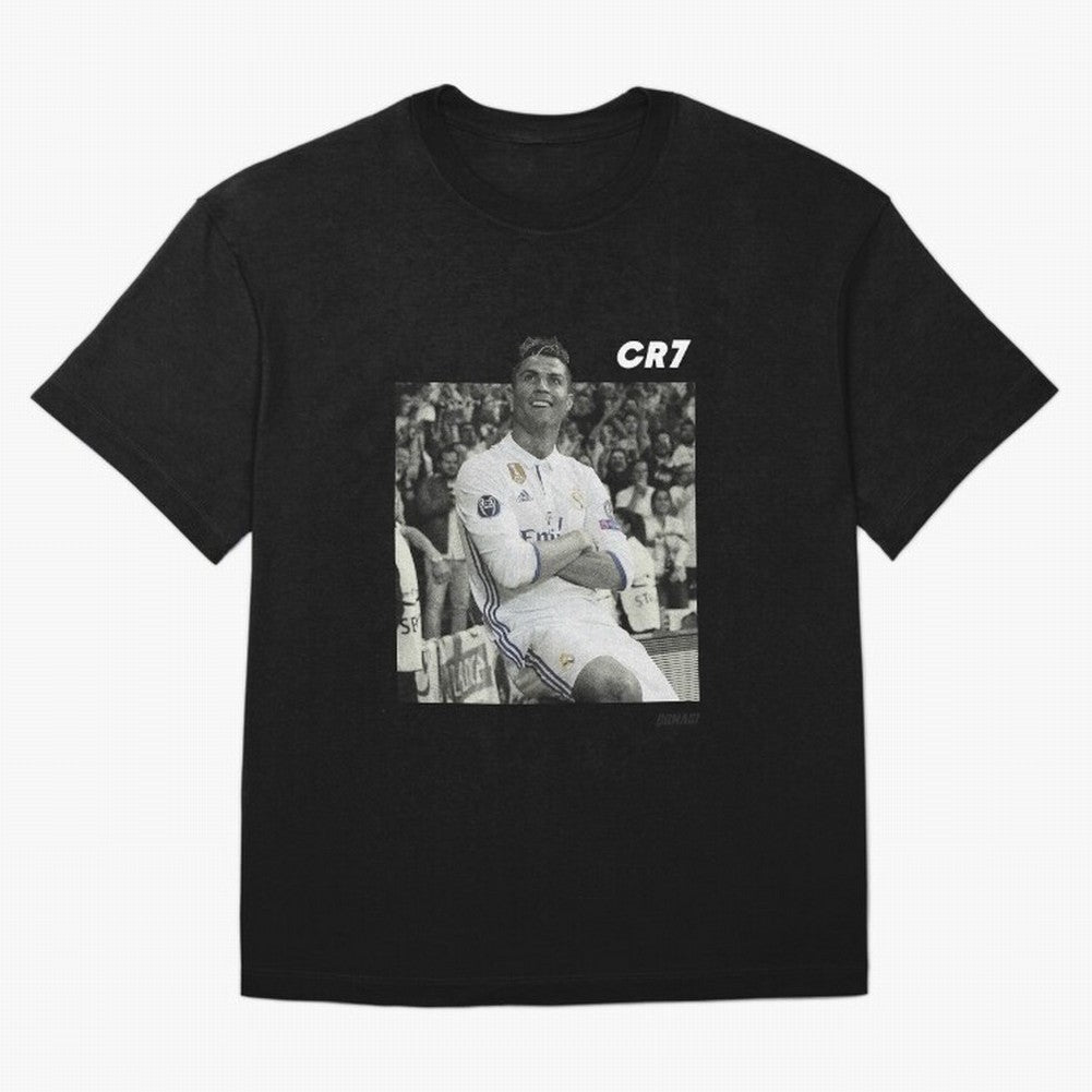 Cristiano Ronaldo | MR. CHAMPIONS LEAGUE Oversized T-Shirt Celebrate Soccer Greatness during FIFA World Cup 2026 Group Stage Featuring Cristiano Ronaldo, France Energy, Champion Mindset, Group Stage Buzz, Knockout Tension and Passionate Fan