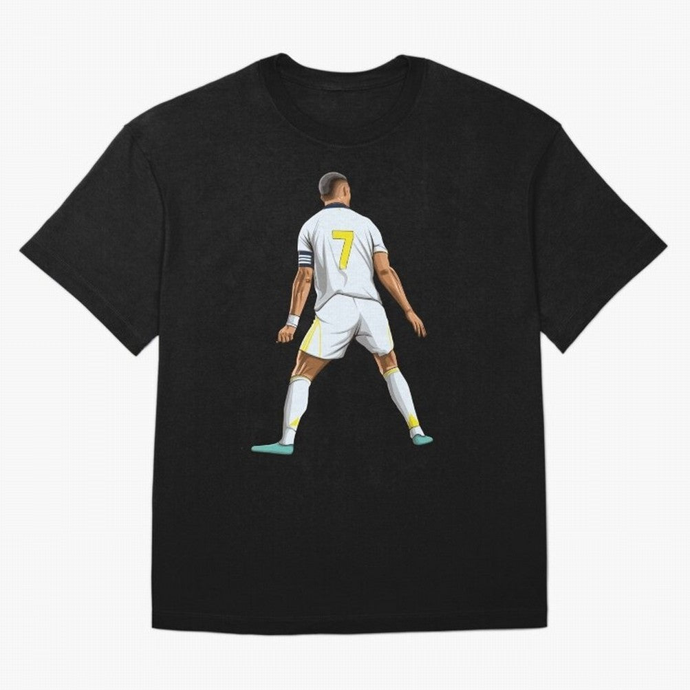 Cristiano Ronaldo Oversized T-Shirt Celebrate Golden Goal Energy in the FIFA World Cup 2026 Group Stage Journey through Haaland Highlights, Portugal Pride, Soccer Culture, Superstar Moments, National Team Dreams and Competitive Fire; Ideal for Fans