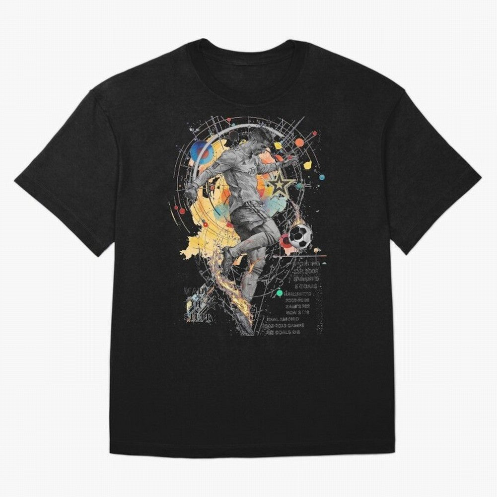 Cristiano Ronaldo Football Playmaker Oversized T-Shirt Celebrate Football Dreams Across Match Day Hype around FIFA World Cup 2026, Haaland, Argentina and Brazil, Stadium Chants, National Pride, Trophy Dreams and Unforgettable Football Memories;