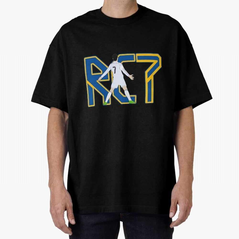 christiano soccer Oversized T-Shirt Celebrate Classic Football Spirit in Match Day Hype around FIFA World Cup 2026, Messi and Cristiano Ronaldo, Argentina and Brazil, Football History, Final Match Energy, Crowd Noise and Once in a Lifetime Moments;