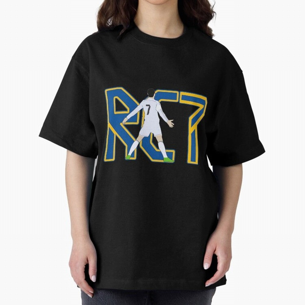 christiano soccer Oversized T-Shirt Celebrate Classic Football Spirit in Match Day Hype around FIFA World Cup 2026, Messi and Cristiano Ronaldo, Argentina and Brazil, Football History, Final Match Energy, Crowd Noise and Once in a Lifetime Moments;
