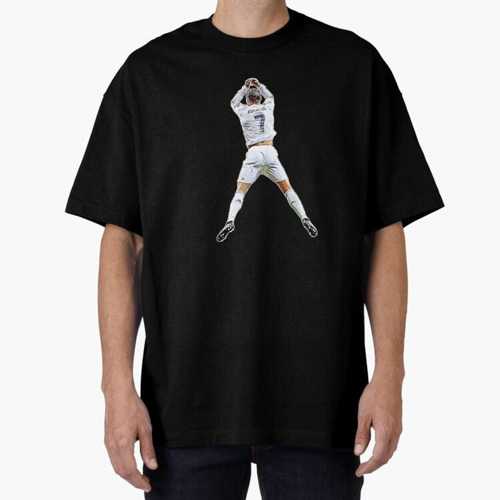Siuuuu Oversized T-Shirt Bring Global Tournament Vibes to Match Day Hype around FIFA World Cup 2026, Messi and Cristiano Ronaldo, France and Portugal, Match Day Excitement, Supporter Culture, Golden Goals and Global Football Passion; Ideal for Fans