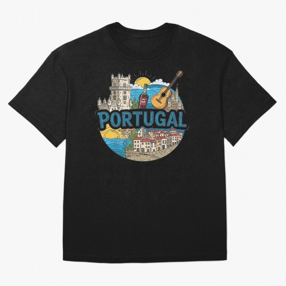 PORTUGAL Oversized T-Shirt Honor Global Football Passion for FIFA World Cup 2026, Featuring Neymar, Netherlands, Football History, Final Match Energy, Crowd Noise and Once in a Lifetime Moments; Perfect for Fans, Collectors, Family Gatherings,