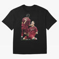 Luis Figo & Cristiano Ronaldo Oversized T-Shirt Carry National Pride through FIFA World Cup 2026 Highlighting Messi, Argentina and Brazil Energy, Game Day Rituals, Football Legends, Country Pride and the Road to the Final; Ideal for Passionate Fans