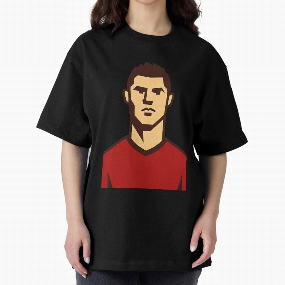 cristiano 2 Oversized T-Shirt Support the Legends of the FIFA World Cup 2026 USA Canada Mexico Journey through Haaland Highlights, France and Portugal Pride, Game Day Rituals, Football Legends, Country Pride and the Road to the Final; Made for