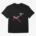 GOAT in Motion: Ronaldo's Iconic Bicycle Kick Oversized T-Shirt Celebrate Football Heritage in FIFA World Cup 2026 USA Canada Mexico Made for Messi, Argentina and Brazil Energy, Sports Nostalgia, International Competition, Famous Players and