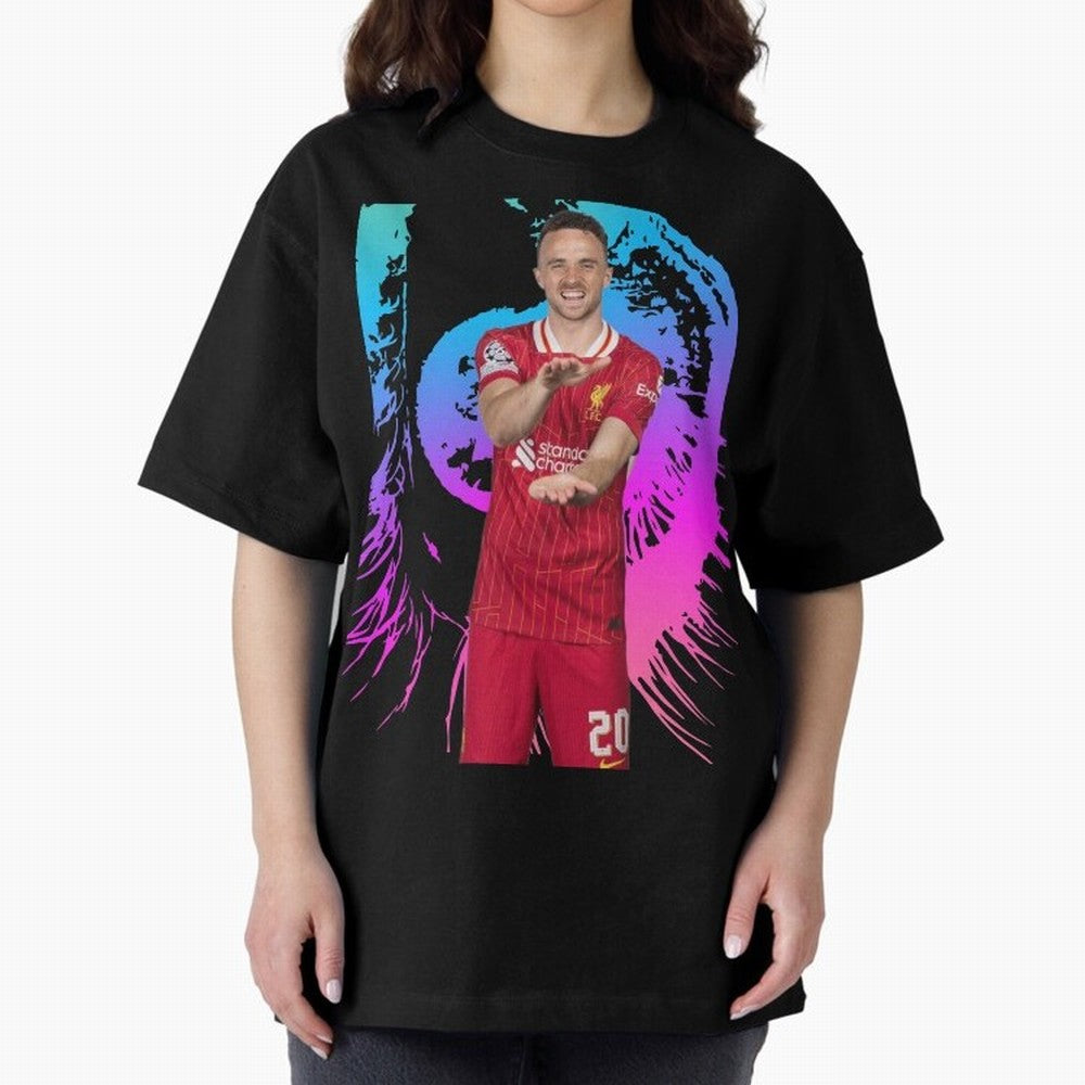 Diogo Jota Oversized T-Shirt Feel the Roar of FIFA World Cup 2026 USA Canada Mexico Spirit, Capturing Netherlands, Cristiano Ronaldo, Classic Soccer Heritage, Championship Pressure, Fan Loyalty and International Pride; Built for Supporters Chasing