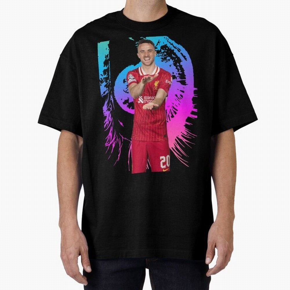 Diogo Jota Oversized T-Shirt Feel the Roar of FIFA World Cup 2026 USA Canada Mexico Spirit, Capturing Netherlands, Cristiano Ronaldo, Classic Soccer Heritage, Championship Pressure, Fan Loyalty and International Pride; Built for Supporters Chasing