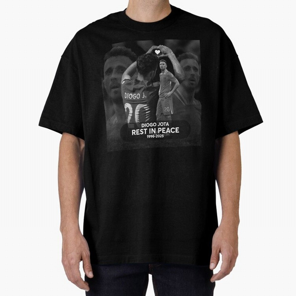 Diogo Jota rest in peace Oversized T-Shirt Enjoy the Biggest Football Party of Match Day Hype around FIFA World Cup 2026 Group Stage, Neymar, Netherlands, Goal Celebration Energy, Supporter Heritage, Football Icons and Worldwide Tournament Joy;