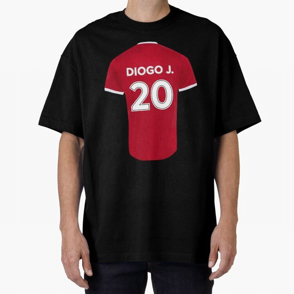 Diogo Jota jersey Oversized T-Shirt Honor the Football Icons of Match Day Hype around FIFA World Cup 2026 USA Canada Mexico, Messi and Cristiano Ronaldo, Argentina, Classic Soccer Heritage, Championship Pressure, Fan Loyalty and International