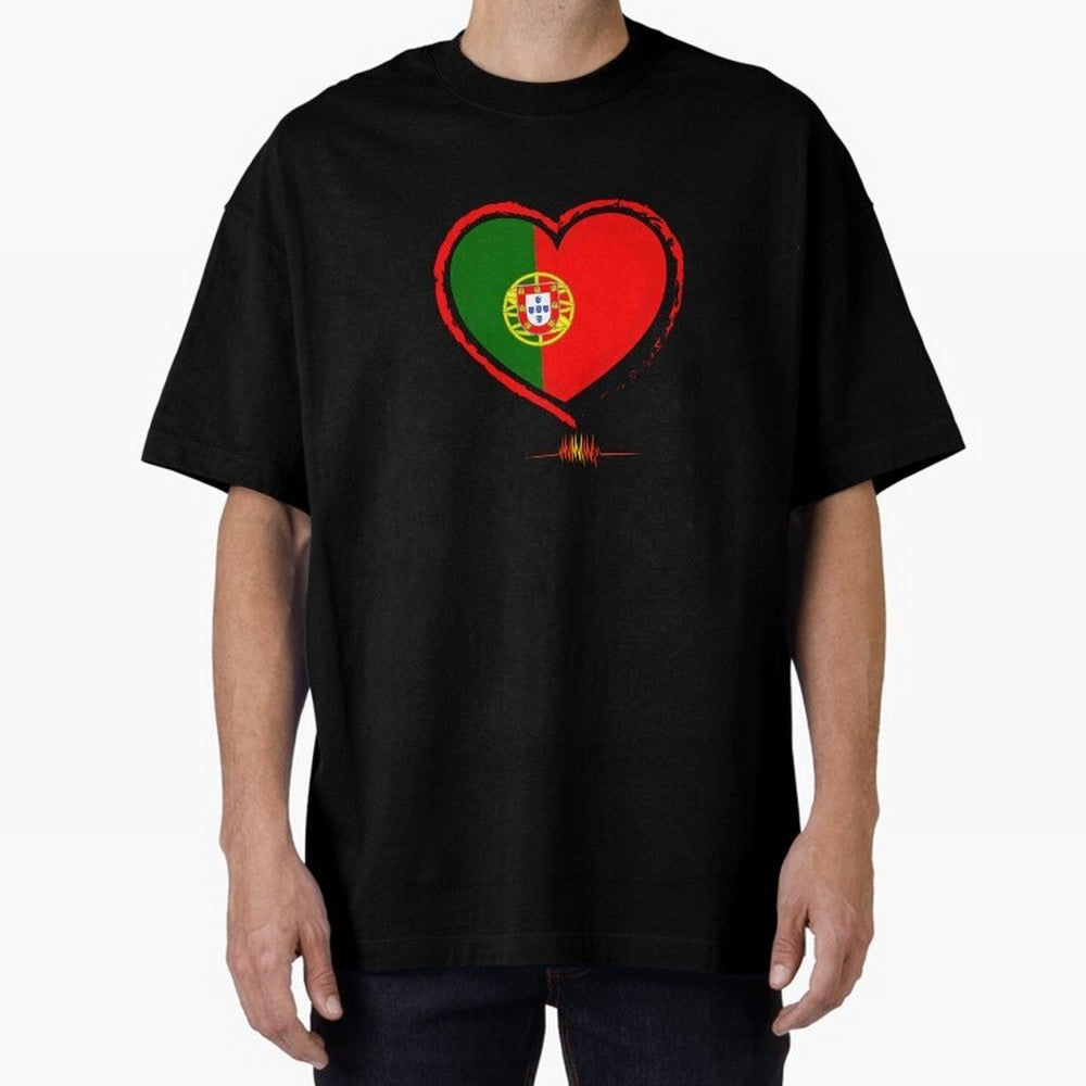 Porto Wine Gang, #PortoPunk #SeaAndSaudade #WavesOfHistory Oversized T-Shirt Feel International Energy from FIFA World Cup 2026 USA Canada Mexico Spirit, Centered on Portugal, Spain and Germany, Messi, CR7 and Mbappe, Game Day Rituals, Football