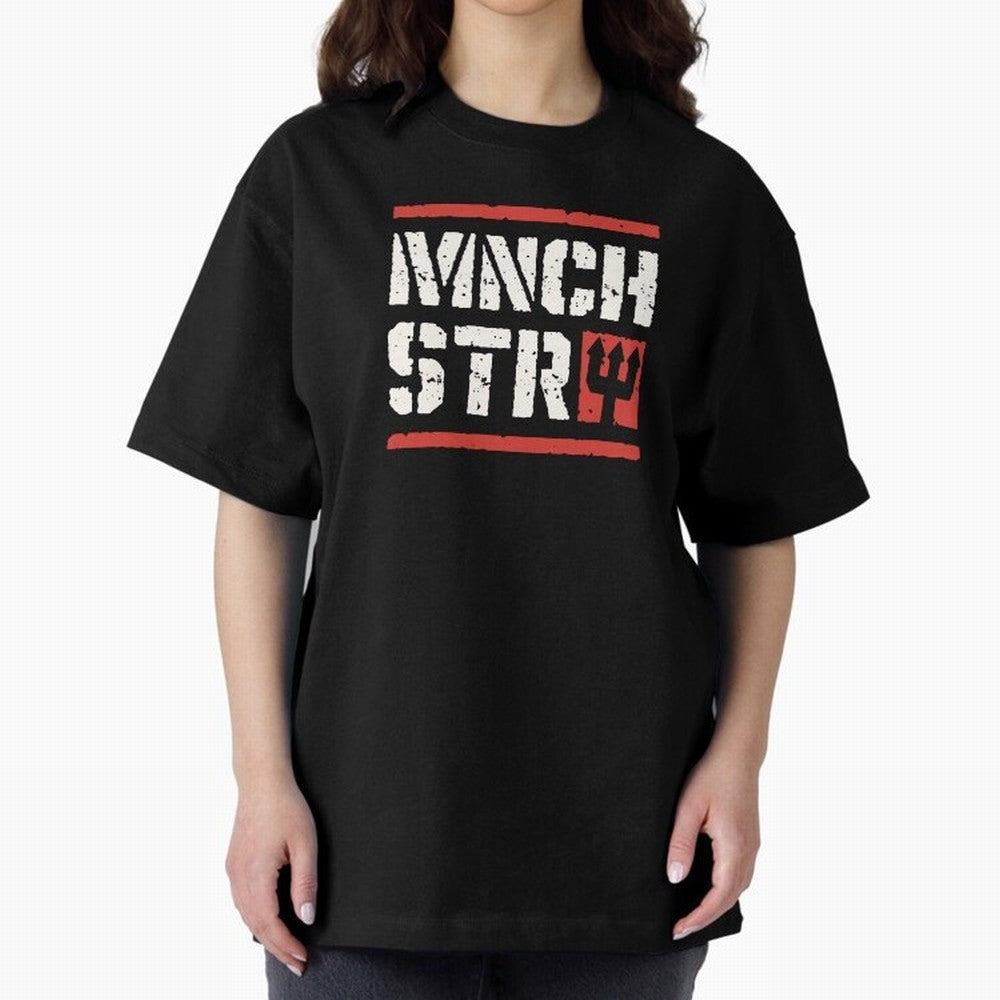 Manchester Oversized T-Shirt Bring a Vintage Feel to FIFA World Cup 2026 USA Canada Mexico Driven by Mbappe and Neymar, Argentina, France and Brazil Energy, Global Supporter Spirit, Legendary Goals, National Colors and Tournament Celebration;