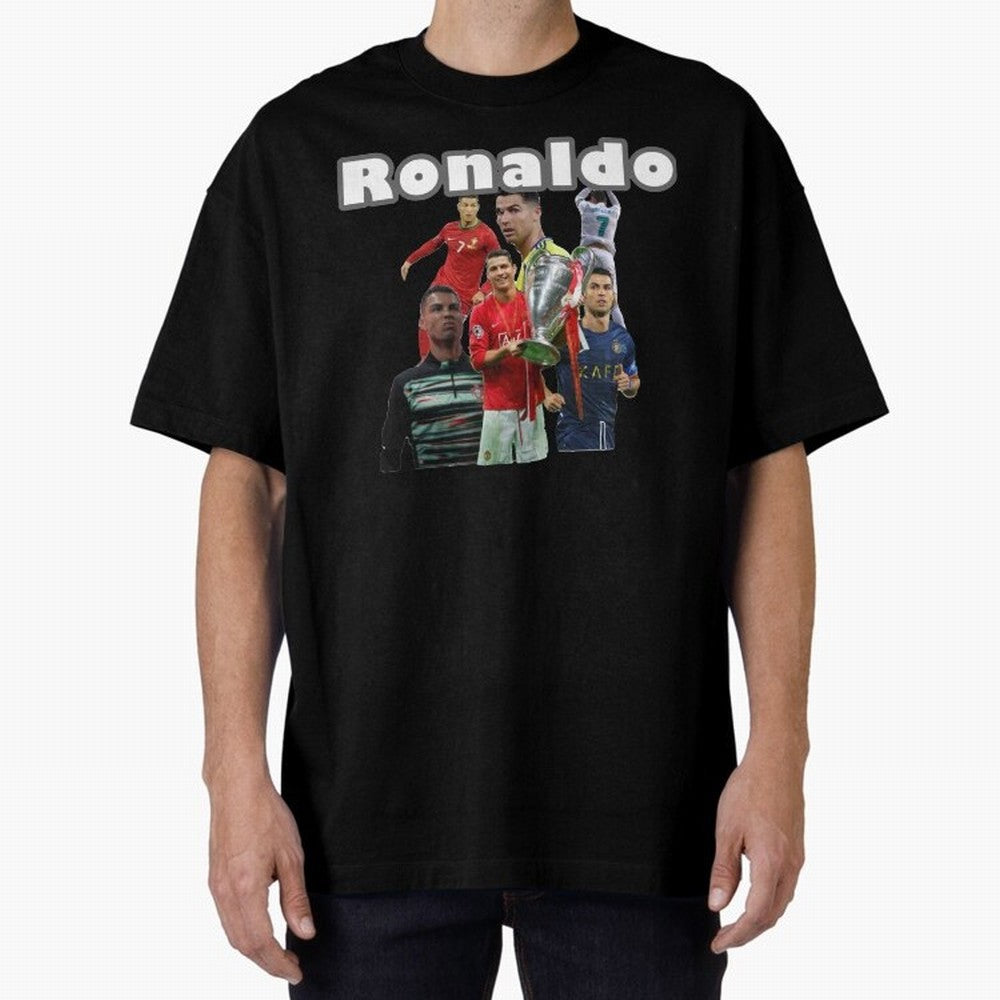 Cristiano Ronaldo Oversized T-Shirt Bring Stadium Energy to the FIFA World Cup 2026 USA Canada Mexico Journey through Neymar Highlights, England Pride, Game Day Rituals, Football Legends, Country Pride and the Road to the Final; Ideal for Fans Who