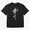 Cristiano Ronaldo Black and White Version Oversized T-Shirt Celebrate Football Heritage in the FIFA World Cup 2026 Group Stage Journey through Mbappe and Neymar Highlights, Spain Pride, Football Festival Excitement, Trophy Ambitions, Country