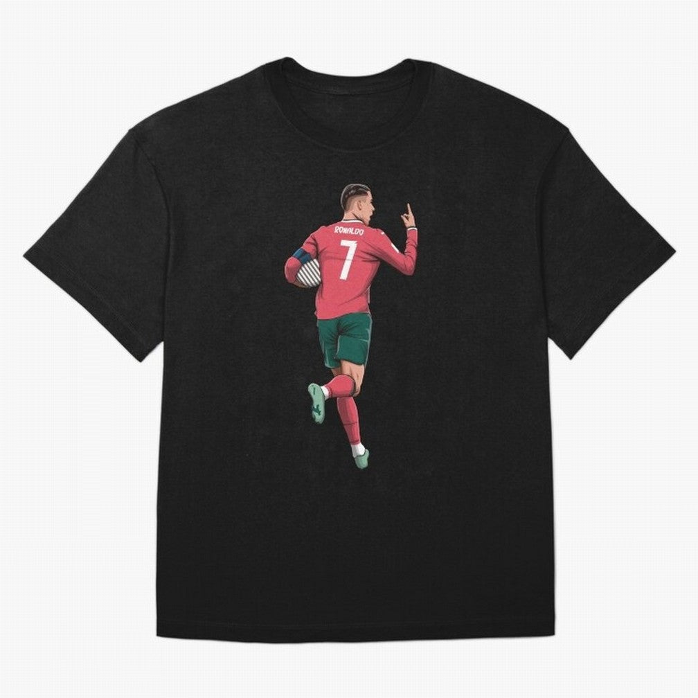 Cristiano Ronaldo Oversized T-Shirt Make Game Day About FIFA World Cup 2026 for Fans of Messi and England, Bringing Fan Favorite Moments, National Team Passion, Big Match Drama and Soccer History; Perfect for Fans, Collectors, Family Gatherings,