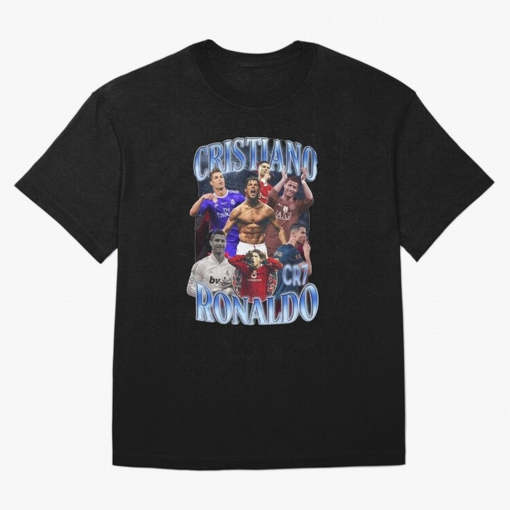 Cristiano Ronaldo GOAT Oversized T-Shirt Support FIFA World Cup 2026 Group Stage with Messi, Neymar and Mbappe, England Energy, Champion Mindset, Group Stage Buzz, Knockout Tension and Passionate Fan Culture; Perfect for People Who Love Argentina,