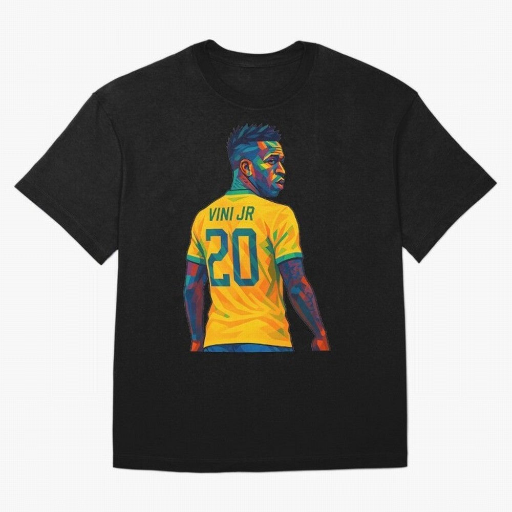 Vini Jr. Oversized T-Shirt Fuel the Hype around the FIFA World Cup 2026 Journey through Haaland Highlights, England Pride, Sports Nostalgia, International Competition, Famous Players and Unforgettable Victories; Built for Supporters Chasing Trophy