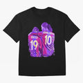 ronaldinho and messi - goat Oversized T-Shirt Celebrate the Biggest Stage of Match Day Hype around FIFA World Cup 2026 Group Stage, Messi and Cristiano Ronaldo, Spain, Championship Spirit, Famous Goals, Roaring Crowds and International Football