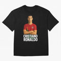 Cristiano Ronaldo Oversized T-Shirt Bring World Football Passion into Match Day Hype around FIFA World Cup 2026, Cristiano Ronaldo, Spain and Netherlands, Championship Spirit, Famous Goals, Roaring Crowds and International Football Unity; Perfect