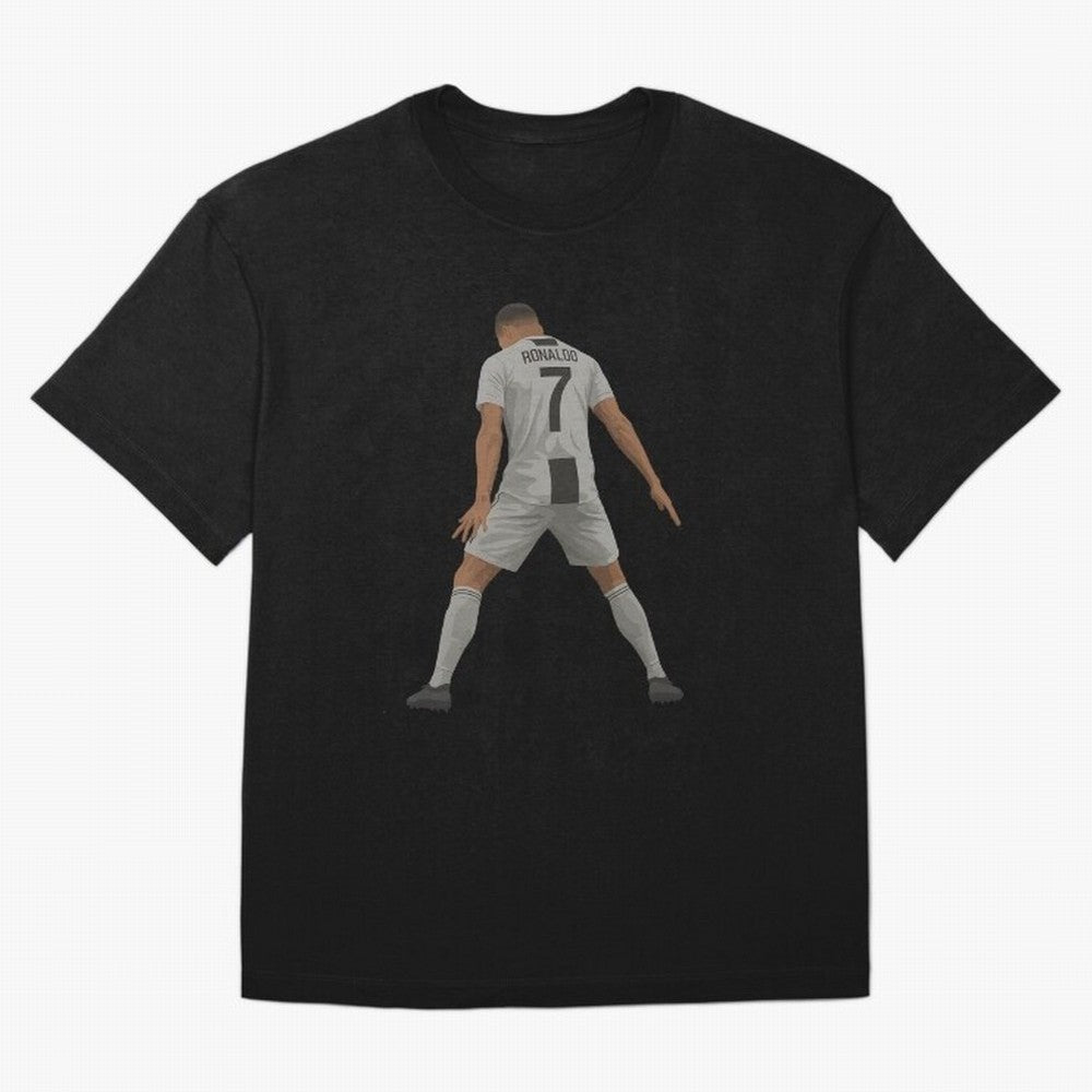 Cristiano Ronaldo Iconic Celebration Oversized T-Shirt Celebrate the Magic of FIFA World Cup 2026 USA Canada Mexico for Fans of Messi, Neymar and Mbappe and Argentina, France and Brazil, Bringing Vintage Soccer Flavor, Modern Football Stars,