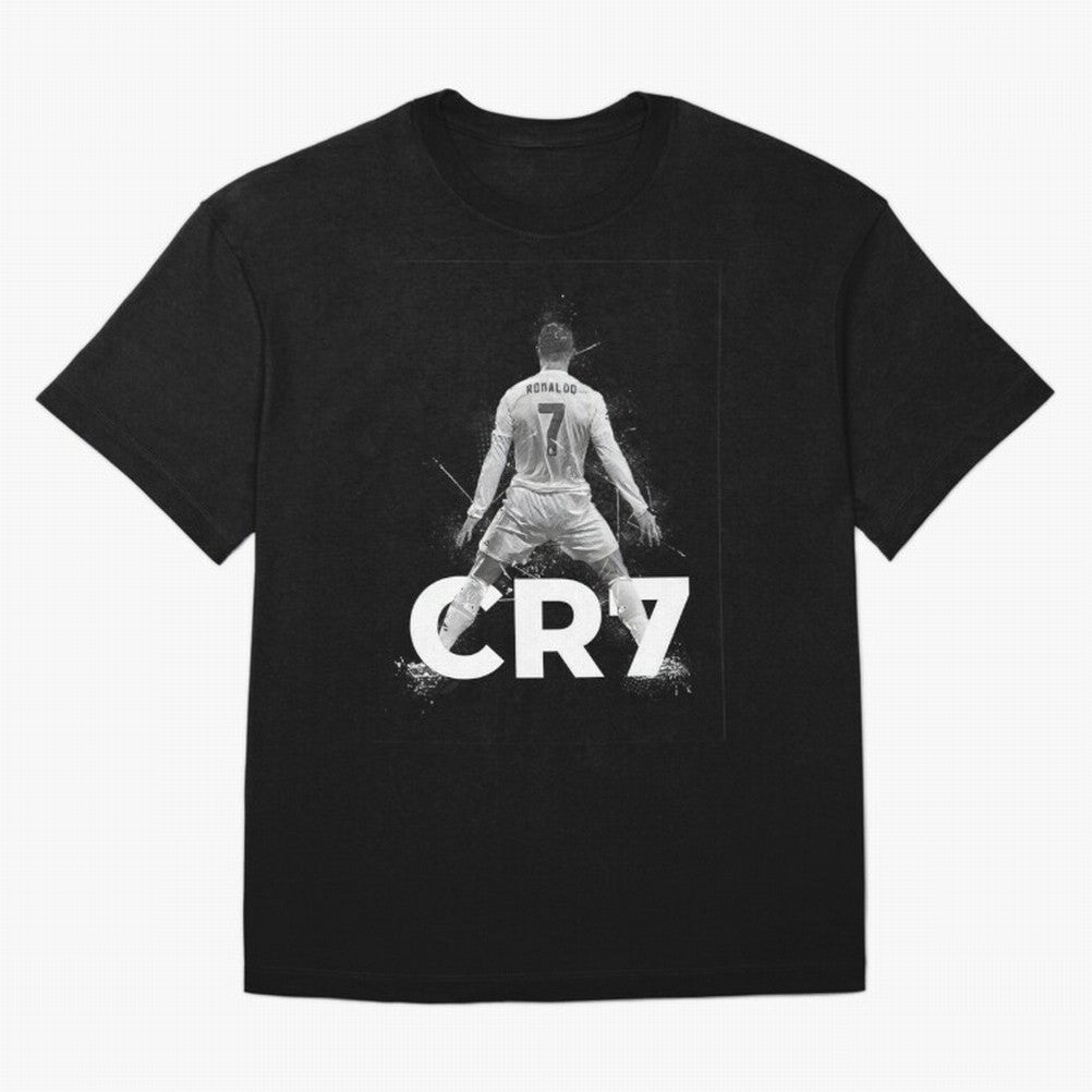 CR7 Oversized T-Shirt Build FIFA World Cup 2026 USA Canada Mexico for Fans of Neymar and Netherlands, Bringing Worldwide Fan Energy, Dramatic Goals, Stadium Lights and Championship Celebrations; Created for Match Day Parties, Soccer Gifts, Fan