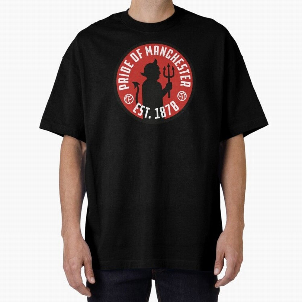 Pride of Manchester United Oversized T-Shirt Bring Legendary Rivalry Energy to FIFA World Cup 2026 USA Canada Mexico Featuring CR7 and Messi, England and Germany Energy, Goal Celebration Energy, Supporter Heritage, Football Icons and Worldwide