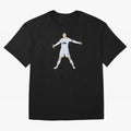 Cristiano Ronaldo celebrates at Real Madrid Oversized T-Shirt Celebrate the Road through FIFA World Cup 2026 Filled with Messi, France and Portugal Energy, Football Festival Excitement, Trophy Ambitions, Country Rivalries and Star Player Buzz;
