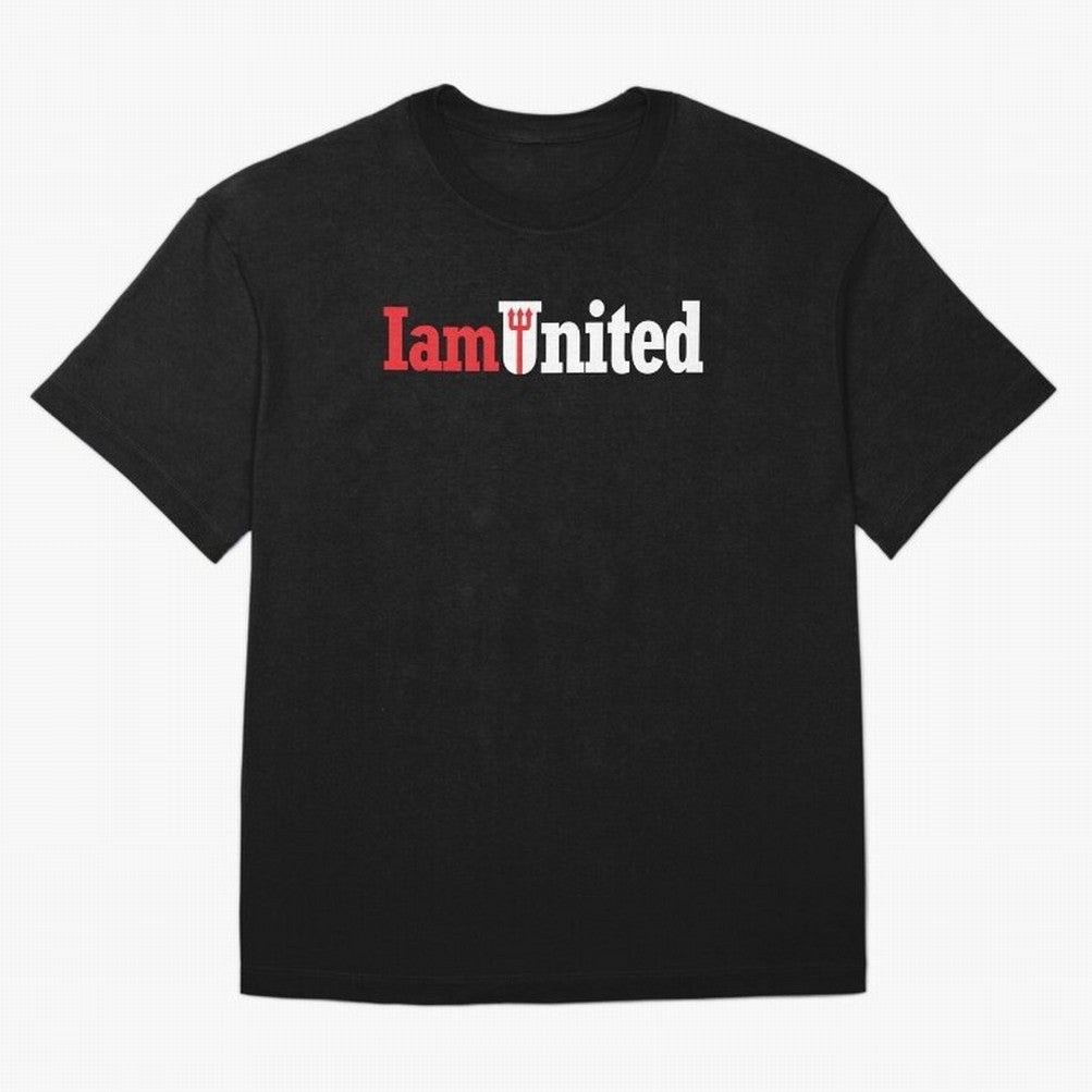 Manchester United I am United Oversized T-Shirt Celebrate the Magic of FIFA World Cup 2026 Group Stage Capturing Messi, Portugal, Spain and Germany Energy, Worldwide Fan Energy, Dramatic Goals, Stadium Lights and Championship Celebrations; Ideal