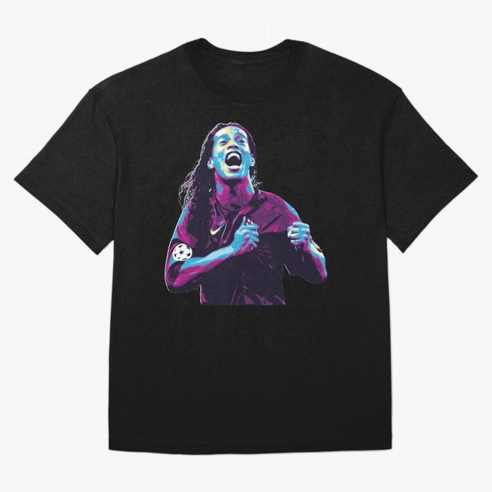 ronaldinho Oversized T-Shirt Capture Stadium Memories from FIFA World Cup 2026 Group Stage Spirit, Inspired by Netherlands, Messi, Stadium Memories, Football Loyalty, International Chants and Championship Tradition; Perfect for Supporters Who Want
