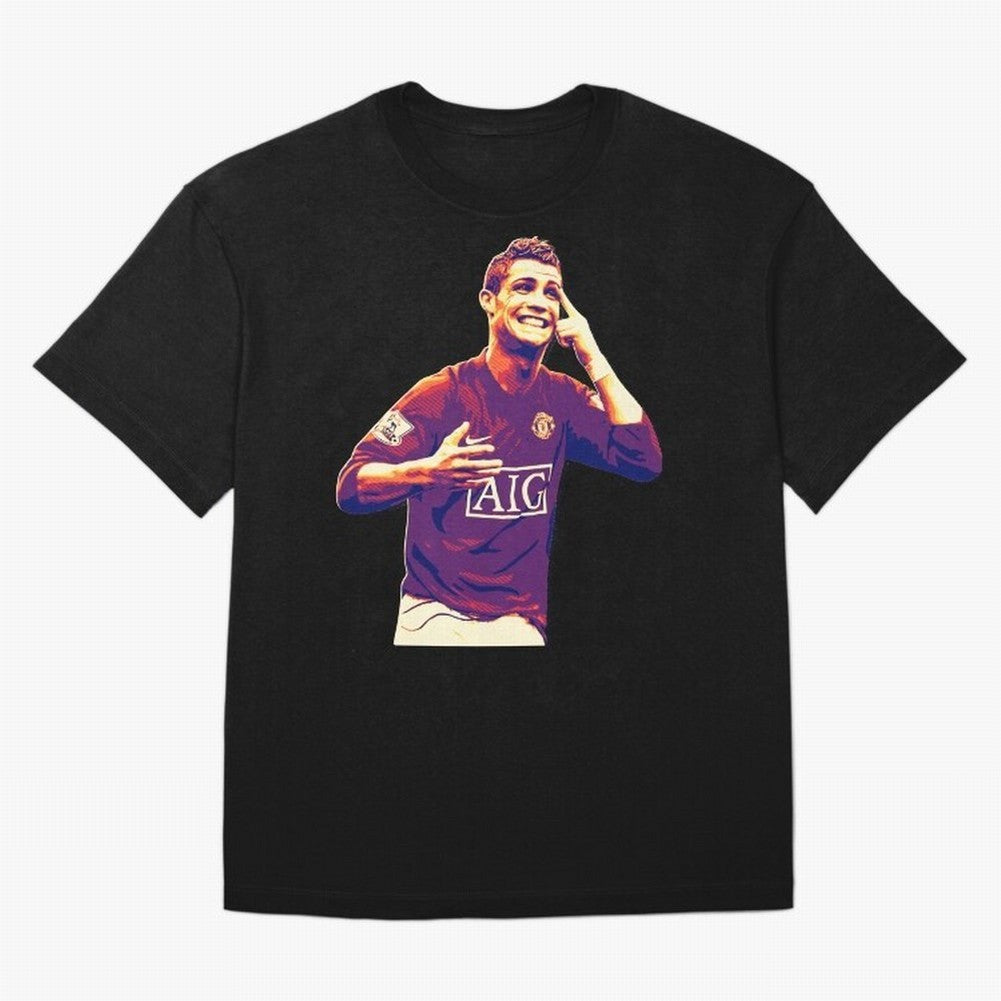 ronaldo Manchester United jarsey Oversized T-Shirt Celebrate Golden Goal Energy in FIFA World Cup 2026 USA Canada Mexico Made for Mbappe, Germany Energy, Stadium Memories, Football Loyalty, International Chants and Championship Tradition; Perfect