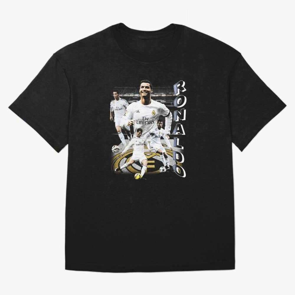 Cristiano Ronaldo Vintage Oversized T-Shirt Join the Countdown to FIFA World Cup 2026 USA Canada Mexico for Fans of CR7 and Messi and Portugal, Bringing Championship Spirit, Famous Goals, Roaring Crowds and International Football Unity; Made for