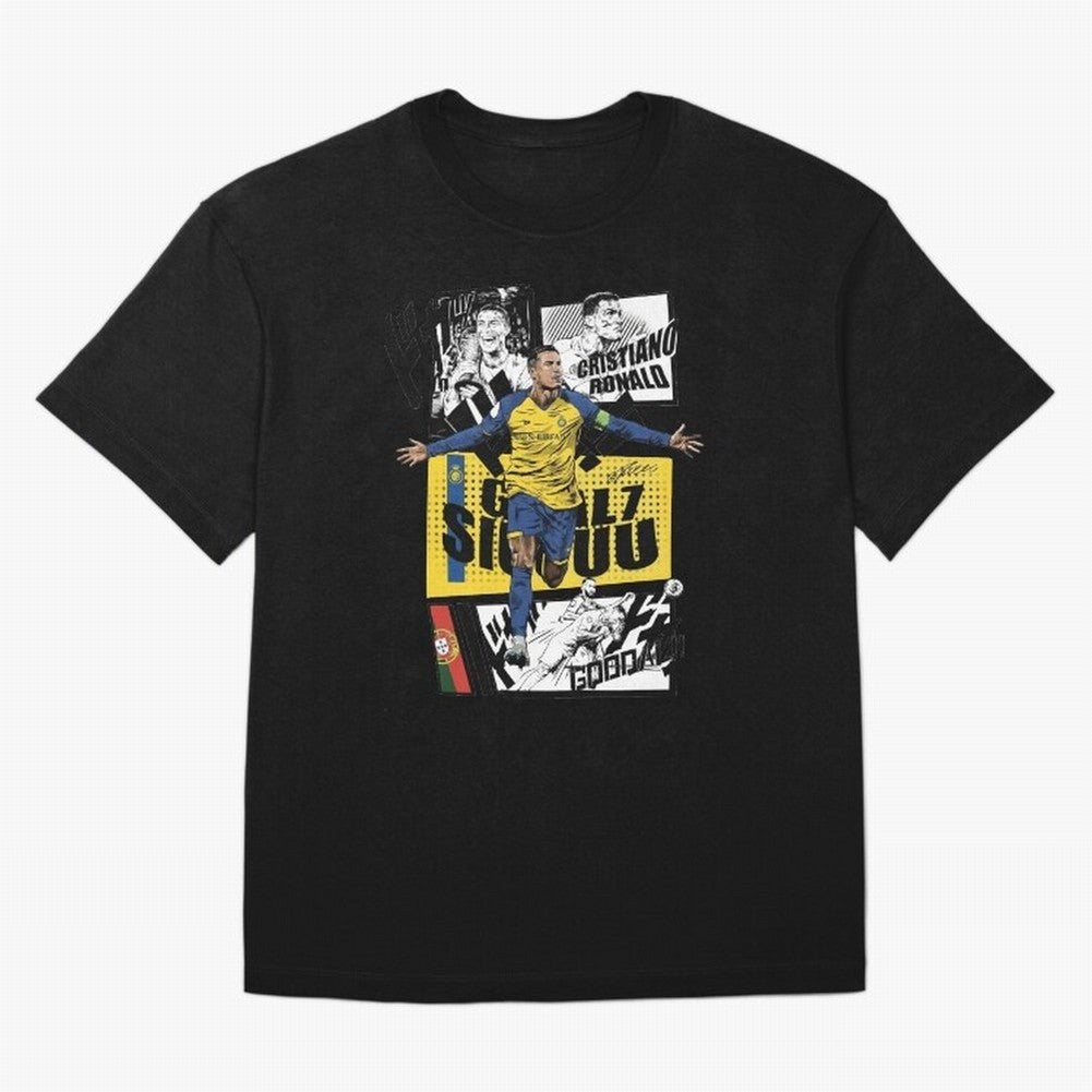 Cristiano Ronaldo CR7 Scorer Oversized T-Shirt Join Supporters Worldwide for the FIFA World Cup 2026 Journey through CR7 Highlights, England and Germany Pride, Global Supporter Spirit, Legendary Goals, National Colors and Tournament Celebration;