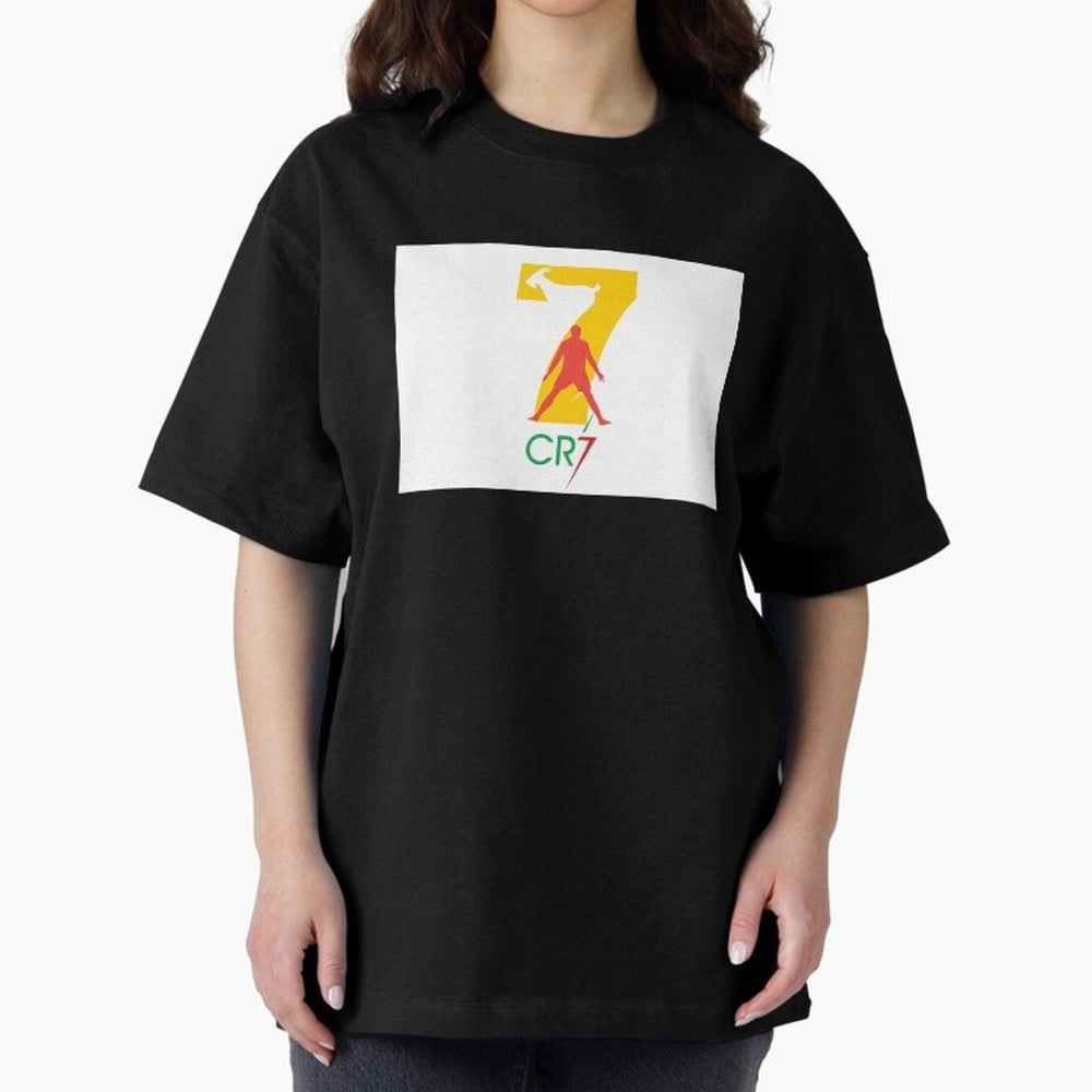 Ronaldo GOAT Oversized T-Shirt Build FIFA World Cup 2026 USA Canada Mexico for Fans of Mbappe and Neymar and Portugal, Spain and Germany, Bringing Soccer Culture, Superstar Moments, National Team Dreams and Competitive Fire; Made for Die Hard