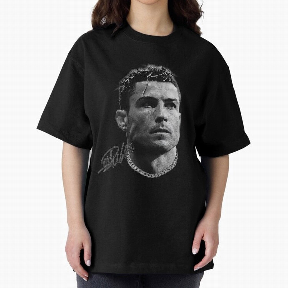 Cristiano Ronaldo Vintage Tshirt Oversized T-Shirt Get Ready for Global Football Passion for FIFA World Cup 2026, Driven by Messi, Brazil, Worldwide Fan Energy, Dramatic Goals, Stadium Lights and Championship Celebrations; Perfect for Fans,