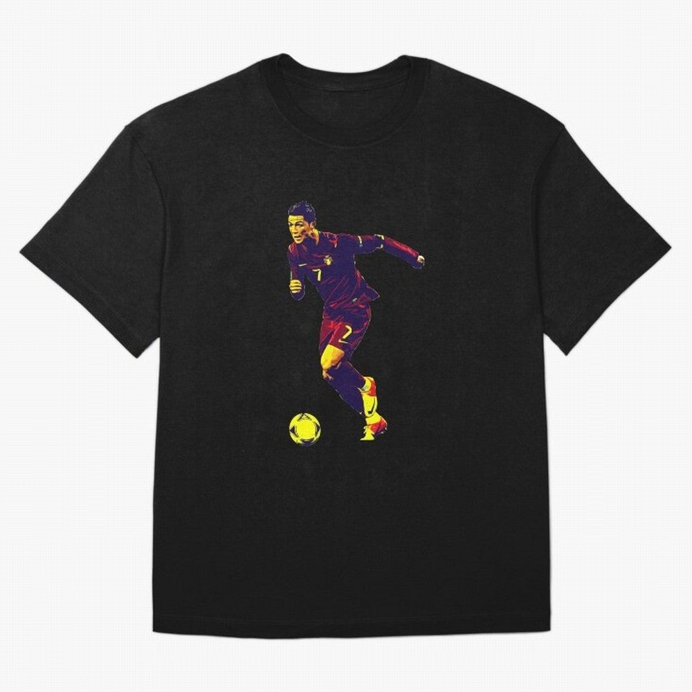Cristianno Ronaldo Oversized T-Shirt Turn Every Weekend Toward Global Football Passion for FIFA World Cup 2026, Made for Mbappe, Germany, Championship Spirit, Famous Goals, Roaring Crowds and International Football Unity; Ideal for Passionate Fans