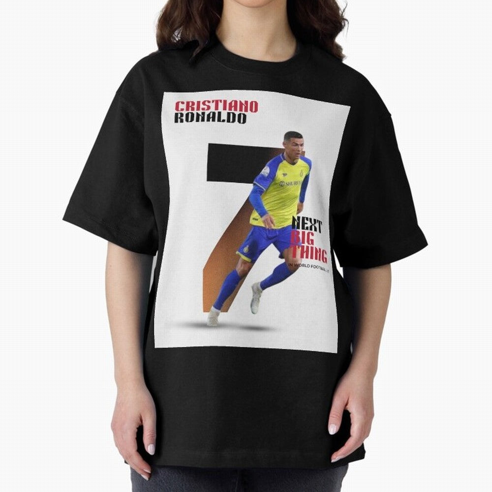 Cristiano Ronaldo (CR7) Oversized T-Shirt Get Ready for FIFA World Cup 2026 USA Canada Mexico Spirit, Built around Brazil, Messi, CR7 and Mbappe, Game Day Rituals, Football Legends, Country Pride and the Road to the Final; Created for Match Day