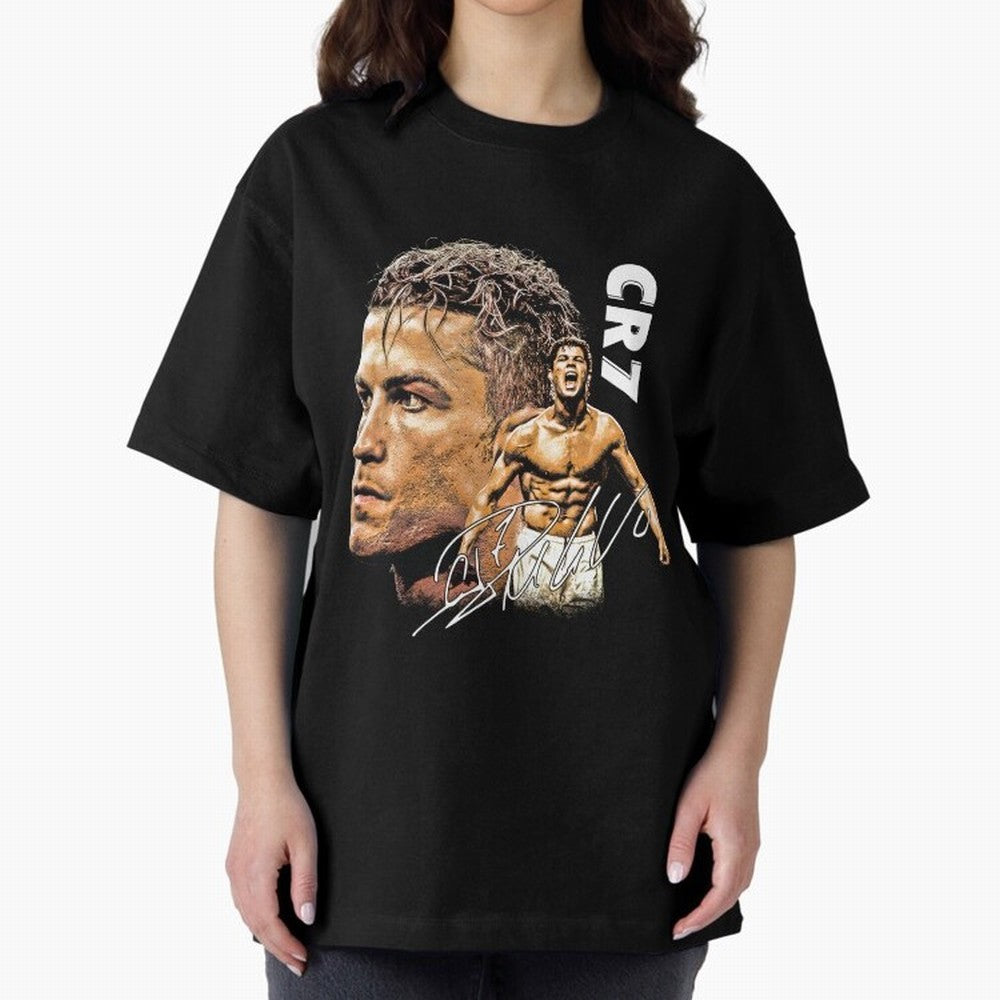 Cristiano Ronaldo Football Legend T-Shirt Oversized T-Shirt Celebrate Every Goal in the FIFA World Cup 2026 USA Canada Mexico Journey through Messi and Cristiano Ronaldo Highlights, Netherlands Pride, Tournament Hype, Historic Matchups, Family